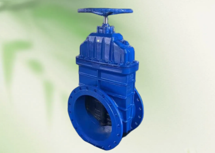 Large Diameter High Pressure Concealed Stem Gate Valve with Elastic Seat Seal and 18 Months Warranty