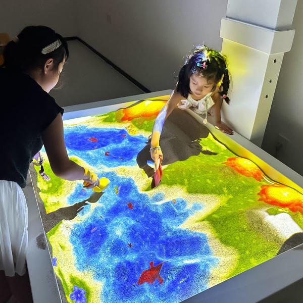 AR Interactive Sandbox Projector 3600 Lumens 5 Games Indoor