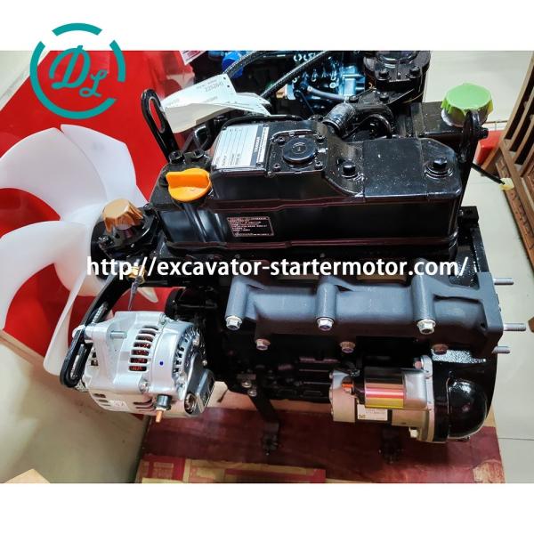 Démarrage de l'excavatrice Yanmar 3TNV88-BSSY Assemblage du moteur diesel 19,6 kW