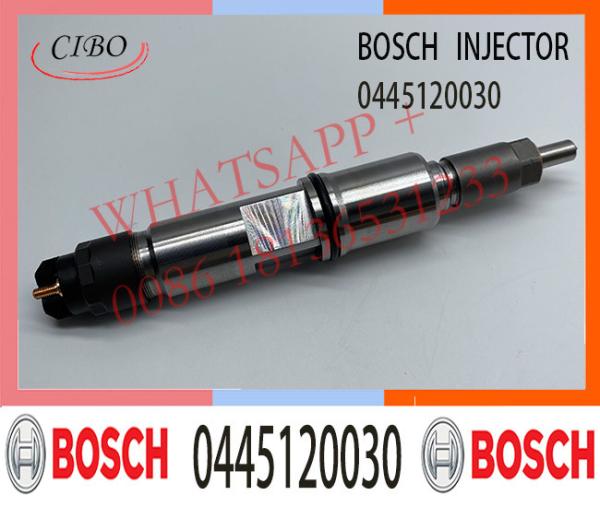 Inyector de combustible común diesel del carril 0445120030 0445120218 0986435517 51101006125 para el hombre