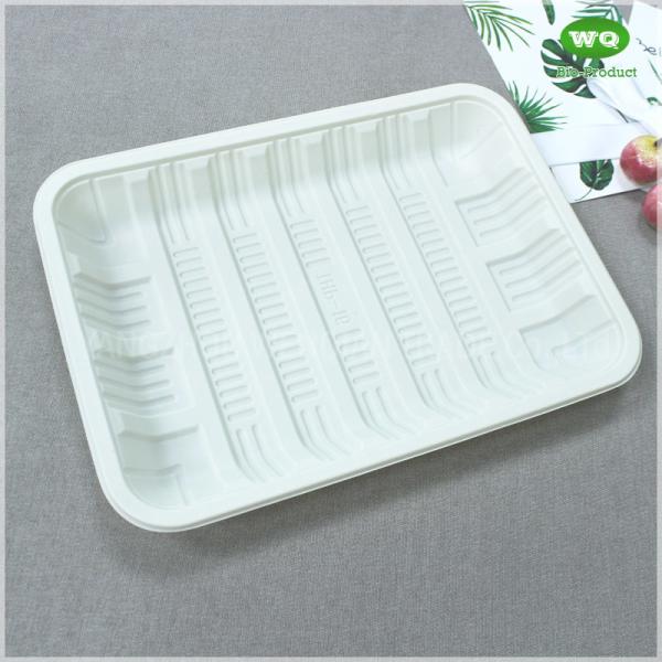 Eco-Friendly Bioplastic Meal Tray Variety Of Sizes Available-Manufacturer And Supplier Of Biodegradable PP Food Tray