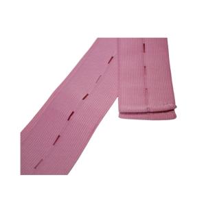 Fetal Heart Monitoring Buttonhole Elastic Polyester Knitted Adjustable Waistband