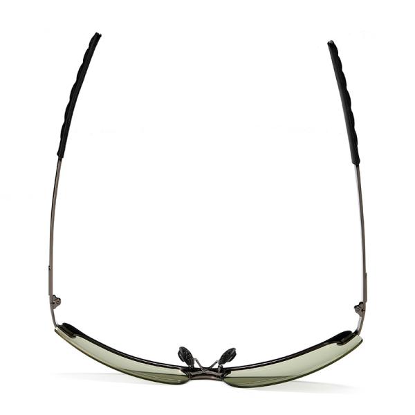 Polarized Photochromic Mens Luxury Sunglasses BSCI Color Changing Lens