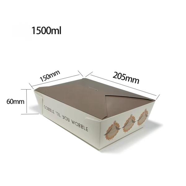 Customized Eco Friendly CMYK/Pantone Custom Food Packaging Boxeses for Fresh Food Delivery