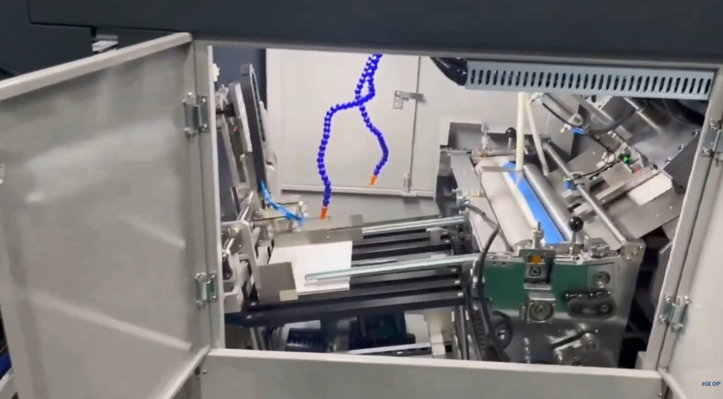 HX3000B Automatic Lay Flat Binding Machine Cold Glue Environmentally Friendly For Photo Books Unit