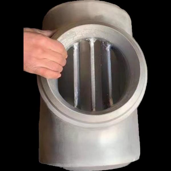 Alloy Steel 825 Barred Equal TEE  Barred Tee 6 X 6 DN40 Butt Weld Fittings ANSI B16.9