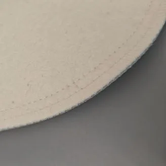 Nonwoven Needle Punched Wool Felt High Temperature Dust Collector Filter Bag
