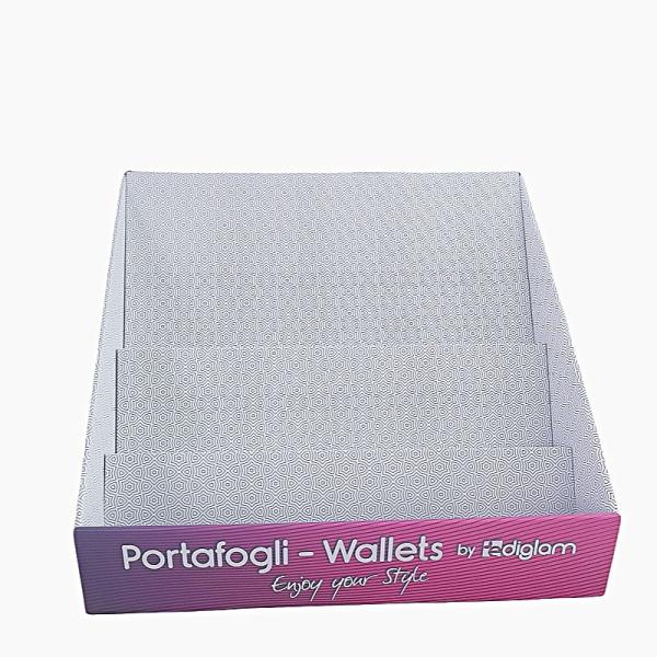 Durable Flat Packed Corrugated PDQ Displays CMYK / Pantone Color Customized