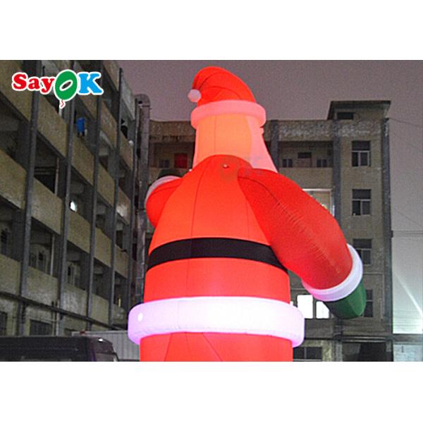 5m Christmas Inflatable Santa Blow Up Yard Decorations For Holiday Celebrate