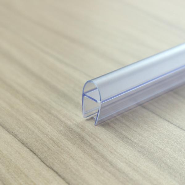 180 Degree H Type Polycarbonate Water Seal for 2400MM In Line Panel Steam Shower Door