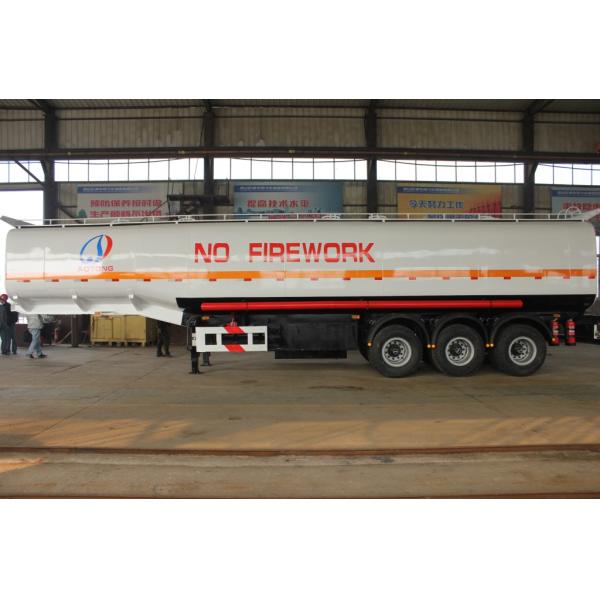 45000 Liters Water Transporting Semi Trailer with 3 Axles and Mechanical Suspension