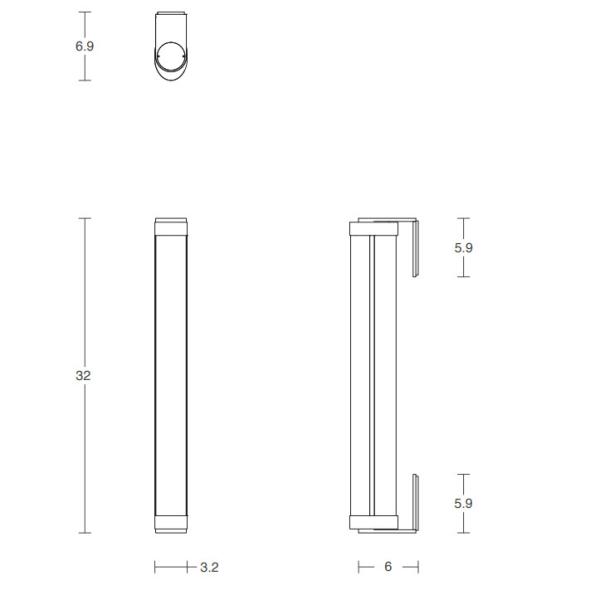 Modern Hotel Bedroom Bedside Lighting Swivel Single Wall Sconce Luminous Cloth Body LED Leather Wall Lamp Articolo Lighting Design