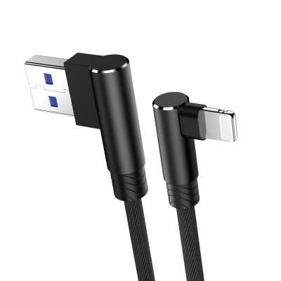 L Type IPhone 7 8 Xs Max 3.5mm Bare Copper 8 pin USB Cable