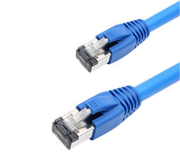 Cabo de remendo multicolorido do ftp de Kilomega RJ45 Cat6, revestimento de PVC de cabo de Lan dos ethernet