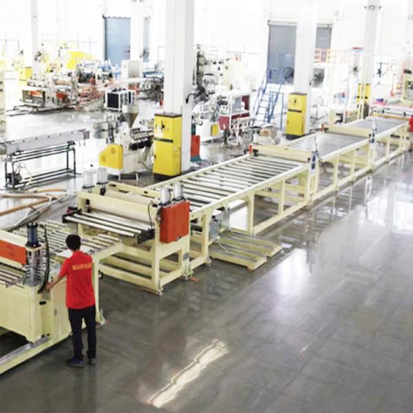 Linha de extrusão de folhas de PET Máquina de extrusão de folhas biodegradáveis de amido de milho PLA Fabricante de extrusoras de folhas de plástico