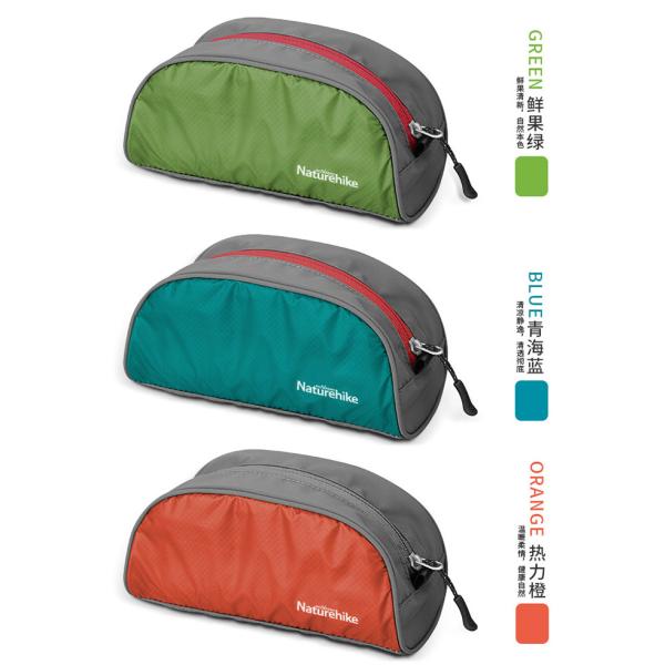 Large Capacity Lightweight Cosmetic Case , 1680D Nylon Travel Makeup Bag