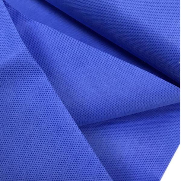 Eco-friendly Non Woven Fabric 45gsm PPE Protection for  Disposable Isolation Gown