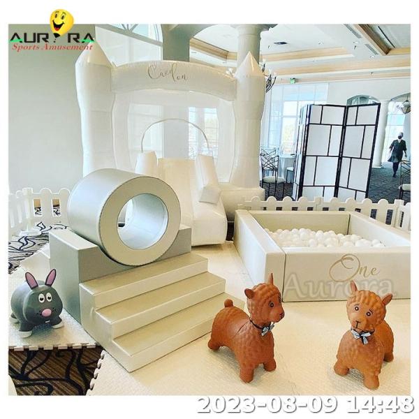 Outdoor Ball Pit Children Soft Play Sets Area Indoor Inflatable Bounce House