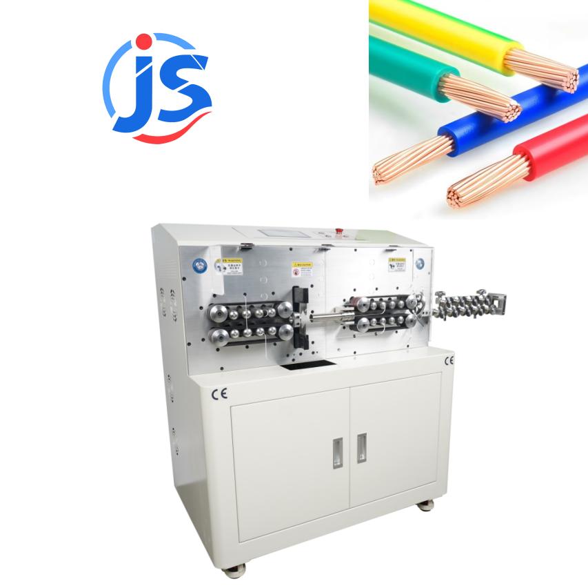 Servo Motor Cable Cutting Machine Blade Lifting Cable Cutting And Stripping Machines