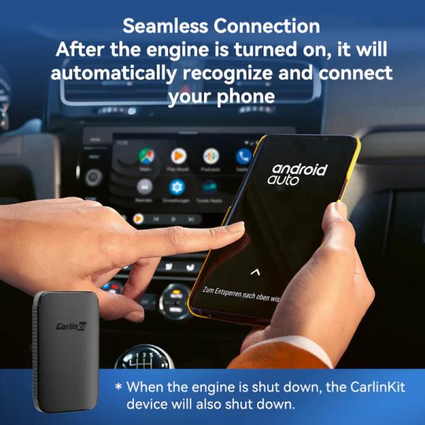 Fast Android Auto Wired To Wireless Adapter A2A Ai Box Built In Cuttingedge Dual Band Wifi