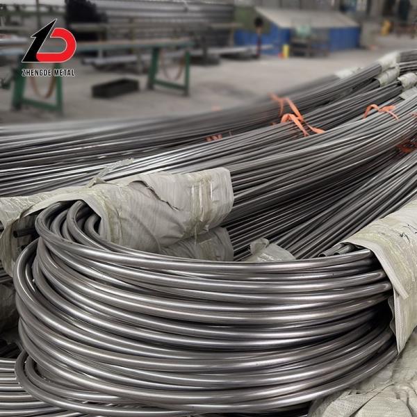 Fabrique SS316 JIS DIN Standard Pipe d'échange de chaleur de chaudière Tubes en acier inoxydable Ss Tubes en acier inoxydable métallique série 300