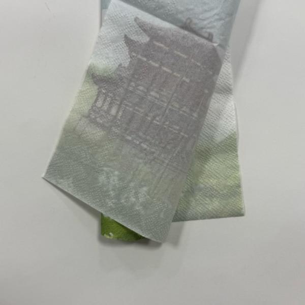 25*25cm 1 Ply Paper Napkins Decorative Paper Napkins 1/4 Fold