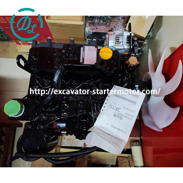 Démarrage de l'excavatrice Yanmar 3TNV88-BSSY Assemblage du moteur diesel 19,6 kW