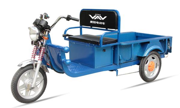 700W Electric Assist Tricycle , Aowa Heavy Duty Adult Tricycle Speed 30Km / H