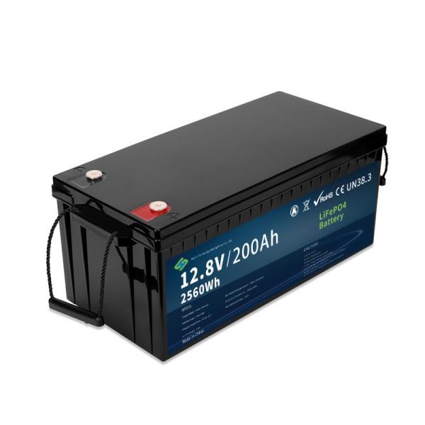 Bluetooth 12V 200ah Литийный RV батарея Практичная с мобильным приложением