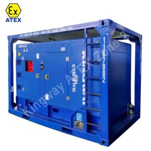 Rigsafe Zone 2 Atex certified ex-proof Gas Explosion Proof Engine generator for Oilfield offshore Hydraulic Start All mechanical