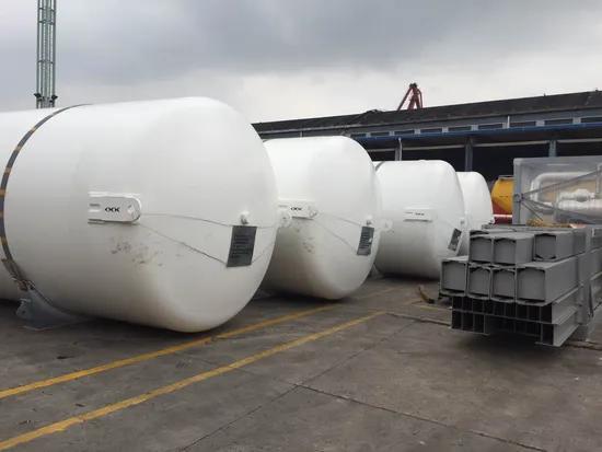 5m3 16 Bar Liquid Oxygen Cryogenic Storage Vessels