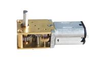 Motor do redutor do direito-ângulo do motor 3v 6v 12v da engrenagem da C.C. da caixa de engrenagens N20 do redutor do sem-fim