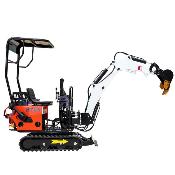 HT08 800kg Mini Excavator with 12HP Engine and 0.025m³ Bucket