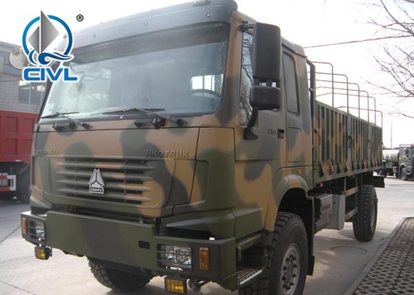 SINOTRUK Heavy Cargo Trucks 4X4 ALL WHEEL DRIVE CARGO TRUCK 290 hp  EUROII/III