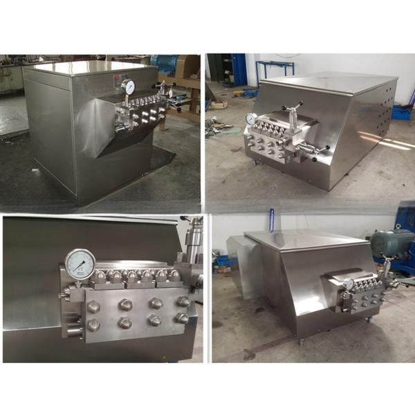 11KW 1500L/H High Pressure Homogenizer Machine for Milk in 220V/380V/440V/480V