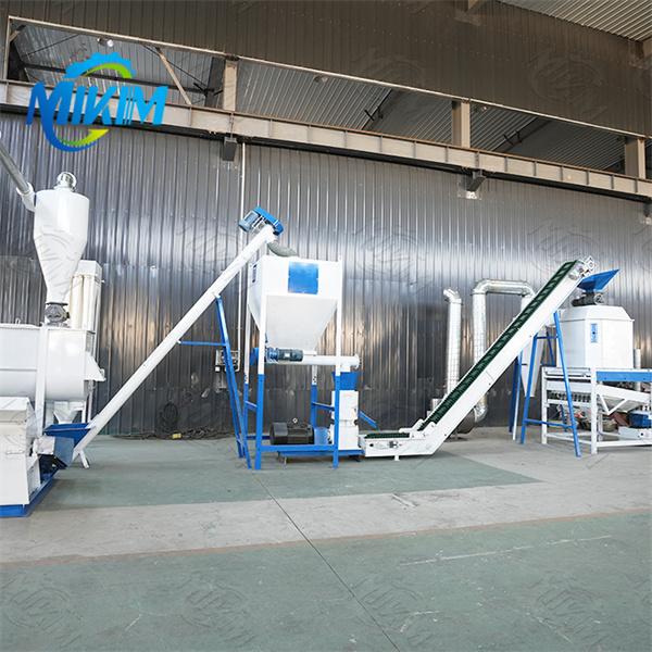 Solución única para la línea de producción de pellets para piensos, para la ganadería avícola y la línea de producción de piensos para ganado bovino y ovino