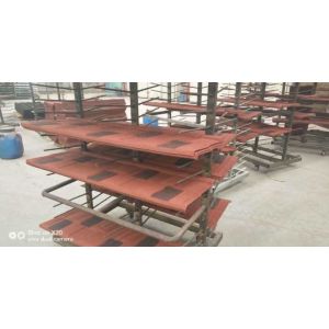 Красочным декоративным плитки толя металла 0.35mm покрытые камнем