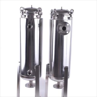 62KG Weight Wide Micron Range Stainless Steel Bag Filter Housing for Food Beverage Shops