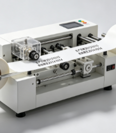Rewinding Coding Machine with Triple-Servo Drive and High-Precision UV Laser for Adjustable-Length Roll Material Marking