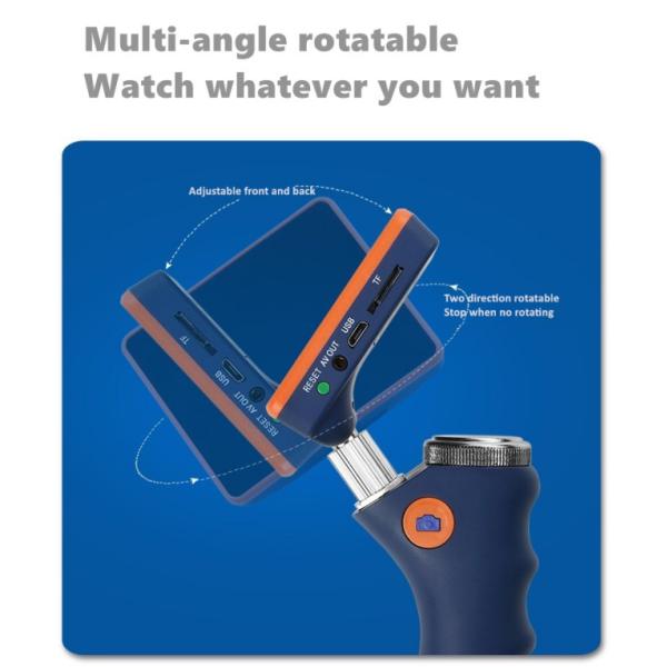 Portable Handheld Anesthesia Adult And Pediatric Hd Video Laryngoscope With 3# Blade Camera