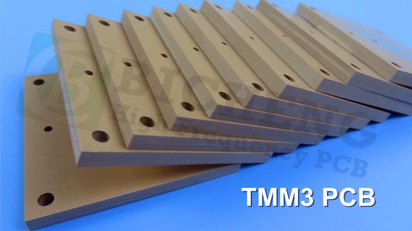 Rogers TMM3 thermoset microwave material is a ceramic thermoset polymer composite engineered for power amplifiers