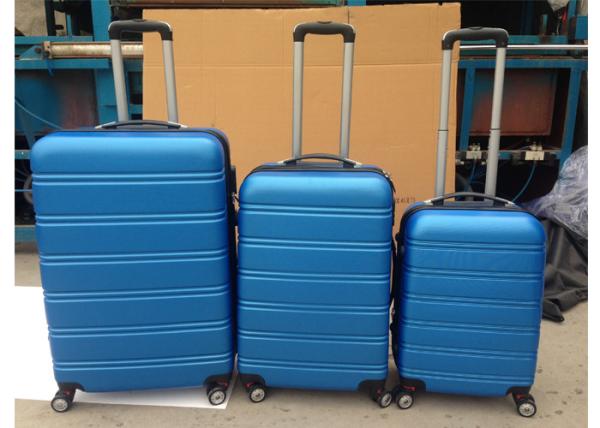 Carry On 3 Pcs Luggage Travel Set Bag ABS Trolley Suitcase Zipper Framed
