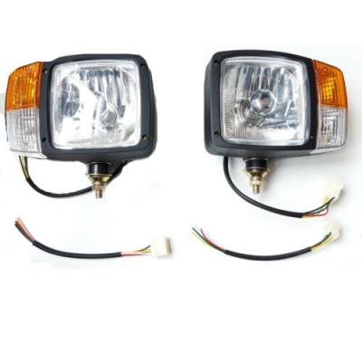 IP6K Vehicle Halogen Lamp 24 Volts Front Lights For Truck Tractor