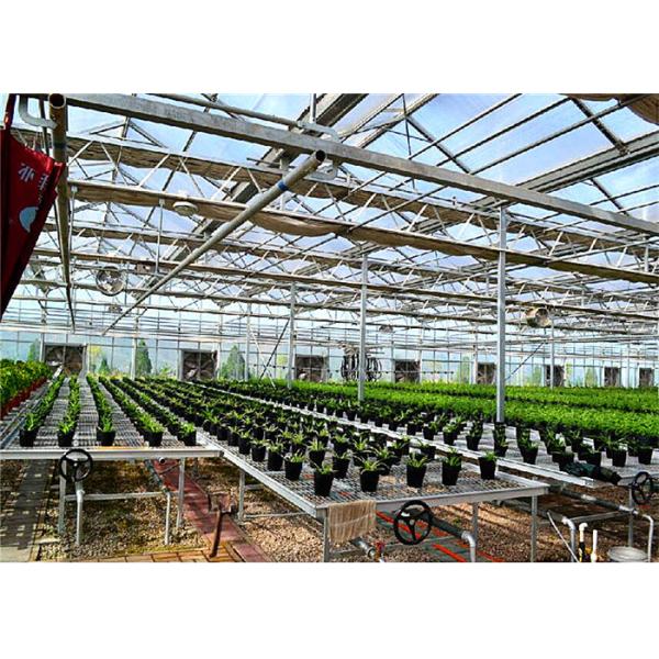 Anti Corrosion Greenhouse Rolling Benches Superior Quality Welded Mesh Materials