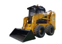 1200kg Skid Steer Loader JC120 Weichai 103kw com sopro de neve na Rússia