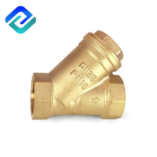 BSP 800PSI Y Strainer With Ball Valve Brass Wye Strainer Dn80