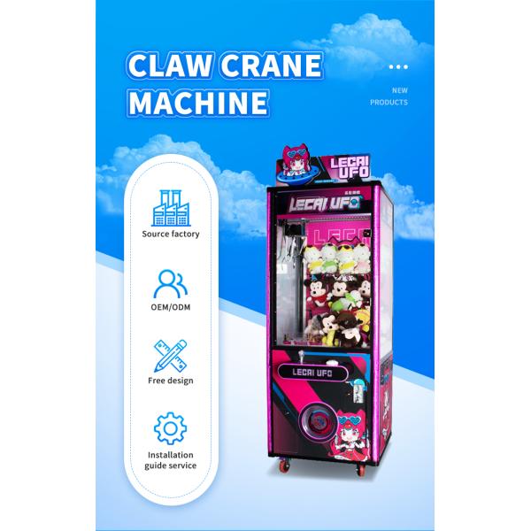 Полный размер Машины Кляп Candy Grabber Зона развлечений 80 кг Вместимость для развлечений