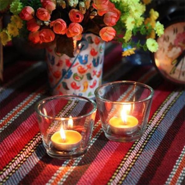 Scented Tealight Candle Home Scented Candles Customized Fragrance For Birthday / Wedding