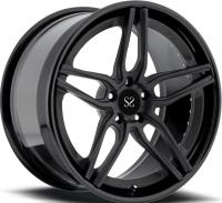 19x8.5 19x110 2PC forjou bordas da liga de alumínio anota preto para Lamborghini Gallardo