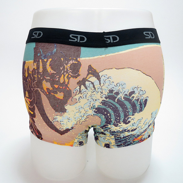 High quality Men's brand cotton cueca Underwear men print pattern underwear short boxers